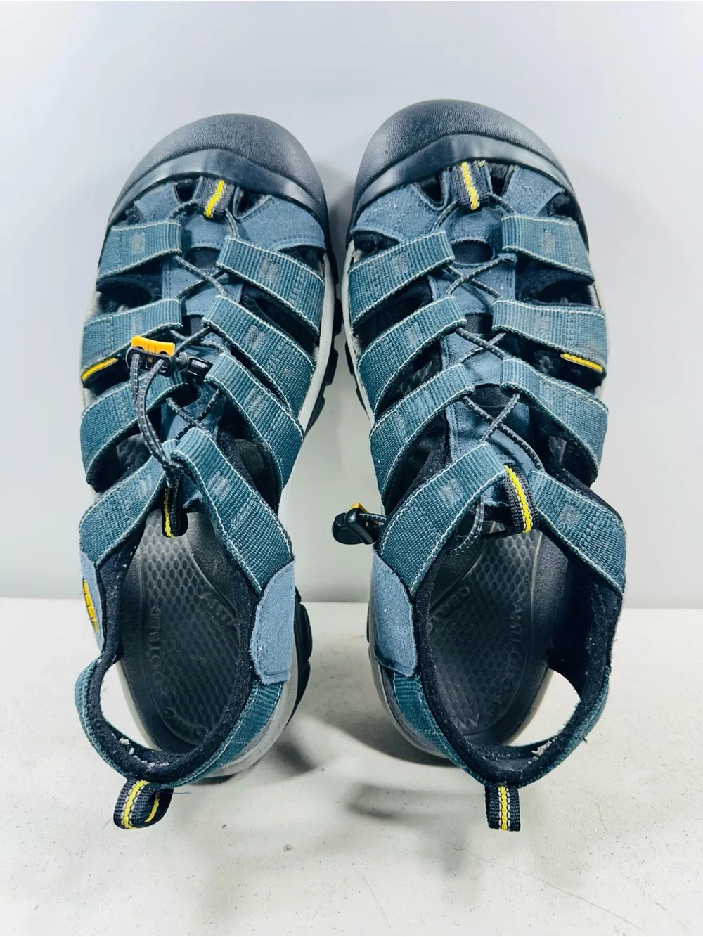 KEEN Sandals Mens Sz 13 Newport H2 Fisherman Green Waterproof